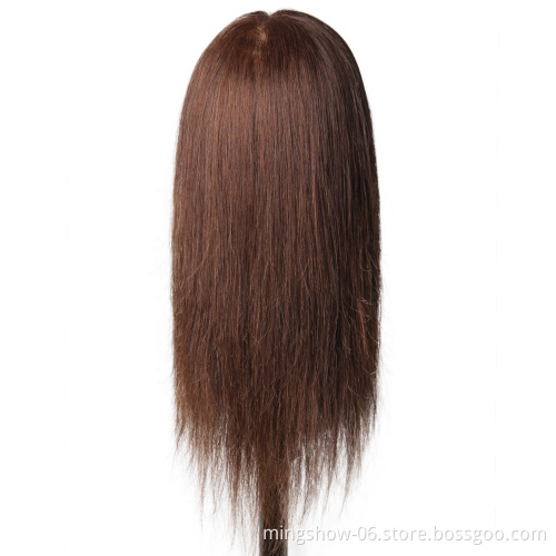 hair mannequin head for training 100%real human hair wholesale cheap price